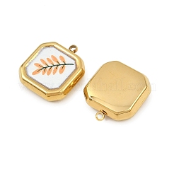 Pendentifs imprimés en acier inoxydable 304&nbsp;STAS-P419-07G-01