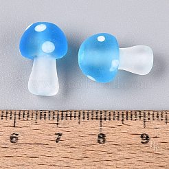 Bereifte handgemachte Bunte Malerei Perlenstränge&nbsp;LAMP-N038-08D