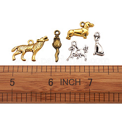 Сплавочные подвески тибетского стиля PALLOY-TA0001-81