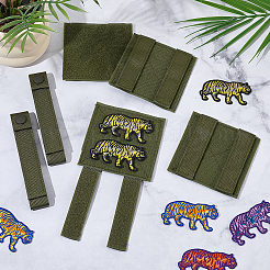 4 panneau de patch tactique Molle en nylon&nbsp;OFST-NB0001-01B