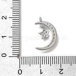 Стойки обшивки латунь микро проложить Циркон подвеску&nbsp;KK-M014-12P