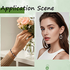 1000шт 2 цвета непрозрачные акриловые бусины&nbsp;MACR-SP0001-81A