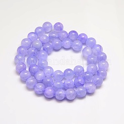 Окрашенные натуральные зеленые нефритовые бусы JBS053-10MM-29