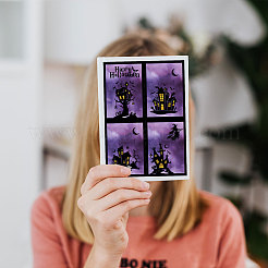 ПВХ пластиковые прозрачные штампы&nbsp;DIY-WH0448-0051