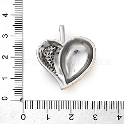 Латунные микро проложить кубического циркония подвески KK-S510-32GP-05