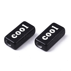 Непрозрачные акриловые бусины&nbsp;X-MACR-N008-23B