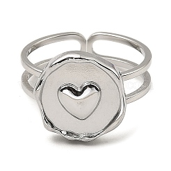 Кольца-манжеты открытого типа из нержавеющей стали марки 304&nbsp;X-RJEW-Z018-27P