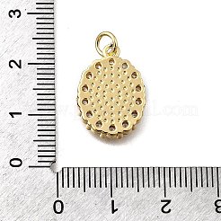 Ottone micro spianare pendenti zirconi&nbsp;KK-P336-04E-G