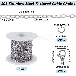 Цепи из текстурированной нержавеющей стали 304 длиной 10 м FIND-SC0012-51P