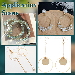 32 шт. 2 размера 2 цвета 316 хирургическая нержавеющая сталь бокалы кольца подвески STAS-LP0001-08