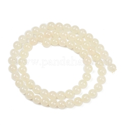 Природного зеленого нефрита нитей бисера G-F792-C09-05