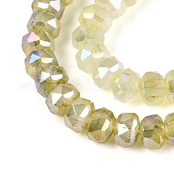 Гальванизированные стеклянные бусины&nbsp;EGLA-T029-6mm-13I