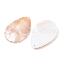 Натуральные розовые подвески SSHEL-C014-01B