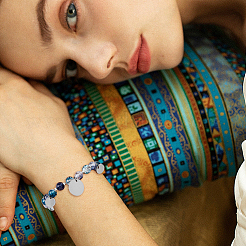 30 шт. 925 серебряных бусины-обжимки&nbsp;STER-DC0001-32