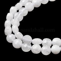 Бусины из натурального белого нефрита&nbsp;G-C179-A6mm-11