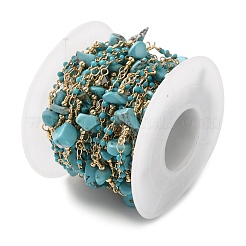 Эмалированные цепи из латуни ручной работы CHC-F019-06G