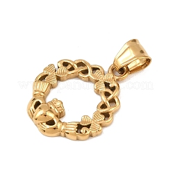 Подвески из нержавеющей стали 304 с ионным покрытием (IP).&nbsp;STAS-K316-04G