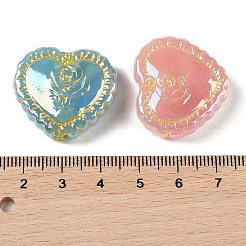 Металла обвитые акриловыми шариками OACR-G035-12