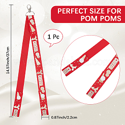 Stoff-Pom-Pom-Halter für Cheer-Rucksack&nbsp;AJEW-WH20042-69C