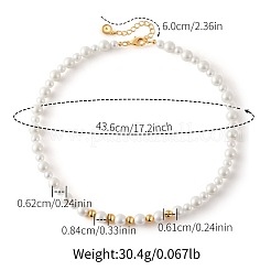 Винтажные колье-воротники с круглыми бусинами из перламутра для женщин&nbsp;CD1286