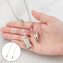 6 шт. цепочка-зажим для салфеток из сплава&nbsp;AJEW-GO00048