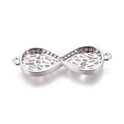 Соединители из латуни с микрочастицами и кубическим цирконием&nbsp;ZIRC-K081-13P