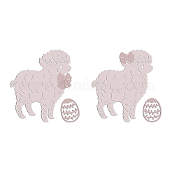 Углеродистая сталь разрезает трафареты DIY-WH0263-0063