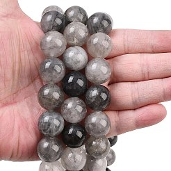 Естественный облачно кварц бисер пряди&nbsp;G-L648-A09-16mm