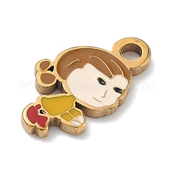 Подвески из нержавеющей стали 304 с эмалью&nbsp;LS-STAS-G374-01G-05