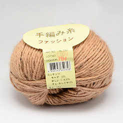 手編みの糸  星の糸  ウール  モヘアと色のスポット  砂茶色  2mm  約50グラム/ロール  92 m /ロール  10のロール/袋&nbsp;YCOR-R005-704
