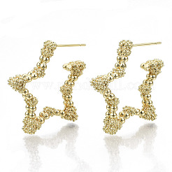 Латунь серьги стержня KK-N232-113-NF