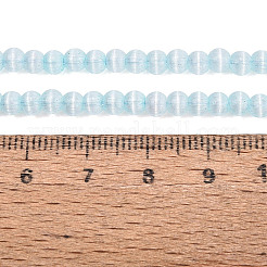 Colliers de perles en verre imitation œil de chat&nbsp;GLAA-N075-01A-03