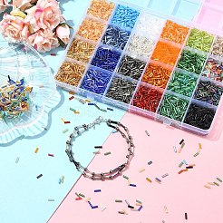 Браслеты из стеклянных бусин своими руками наборы для изготовления украшений&nbsp;DIY-YW0010-65