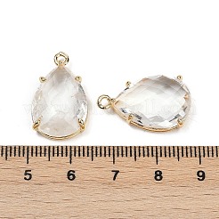 Ограненные подвески из натуральных кристаллов кварца&nbsp;G-K347-05G-04