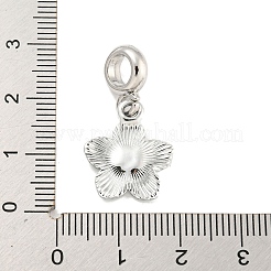 Стойка покрытие сплав эмаль цветок европейские подвески с подвесками FIND-B034-55P