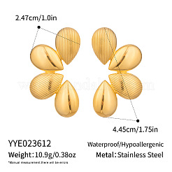 Ohrstecker aus 304 Edelstahl für Damen&nbsp;AY6123