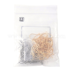 100 шт. 2-х цветные крючки для сережек из нержавеющей стали 304&nbsp;STAS-FS0001-74