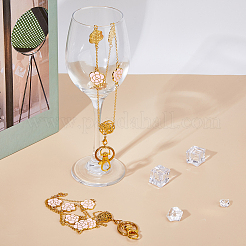 Держатель для карточек с эмалью из цветного сплава&nbsp;HJEW-FH00047