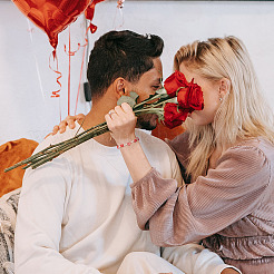 Valentinstag Thema handgefertigte Fimo-Perlen&nbsp;FIND-CW0001-25