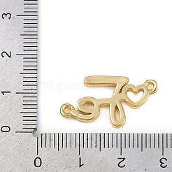 Латунное сердце с подвесками-соединителями fe faith&nbsp;KK-C114-02G