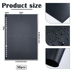 Divisores de carpetas de plástico pp&nbsp;DIY-WH0899-761H