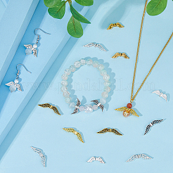 180шт 12 стиля бусины из сплава в тибетском стиле FIND-NB0005-06