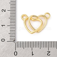 Латунные подвески-сердечки с замком&nbsp;LS-KK-V016-10G