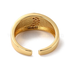 Кольцо с куполом из лунного кубического циркония для нее RJEW-C017-12G-RS