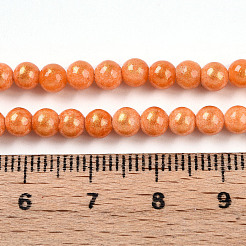 Природный нефрит машан бусины нитки G-A255-A01-04J