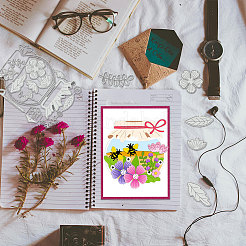 Углеродистая сталь разрезает трафареты DIY-WH0309-1908