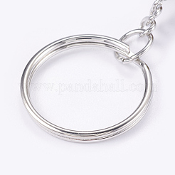 Брелок из натурального и синтетического смешанного камня&nbsp;KEYC-P041-A