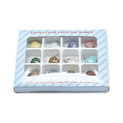 Природные и синтетические смешанные каменные подвески G-S293-03-B