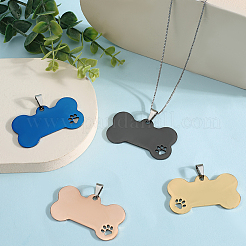 4 шт. 4 цвета 201 нержавеющая сталь большие подвески&nbsp;FIND-GF0007-87