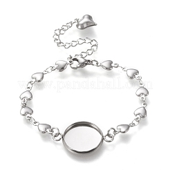 Fabrication de bracelets à maillons en acier inoxydable 304 résistant au ternissement&nbsp;STAS-L248-A